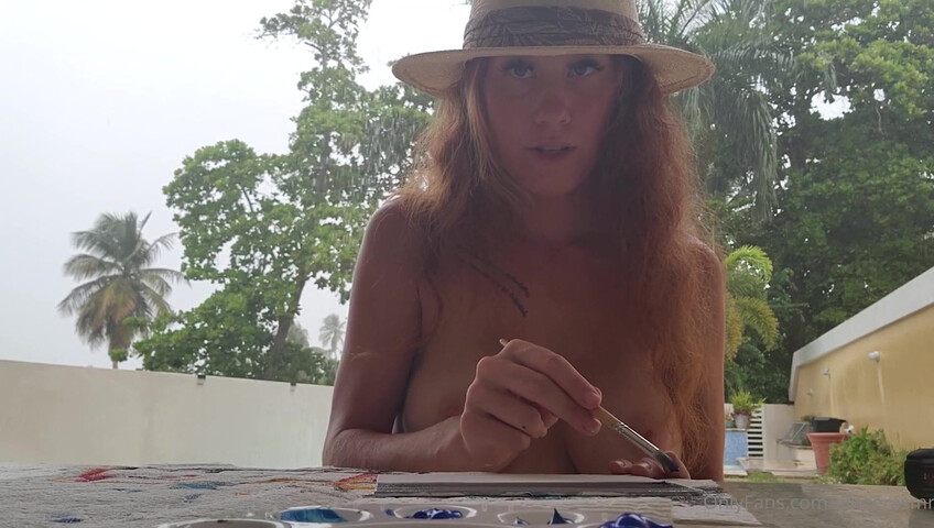 Ginger ASMR - 9 May 2025 - Naughty Painting and Shower