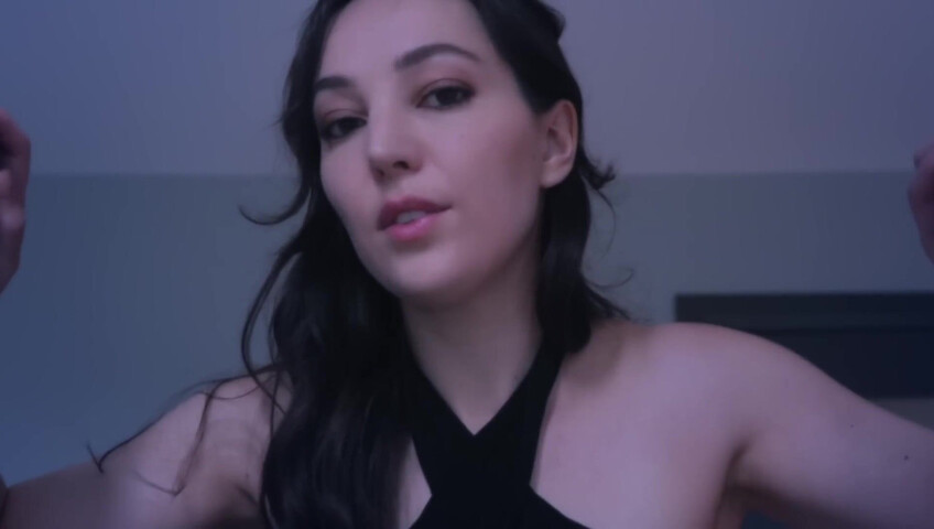 Girlfriend Does Sensitive ASMR Above You