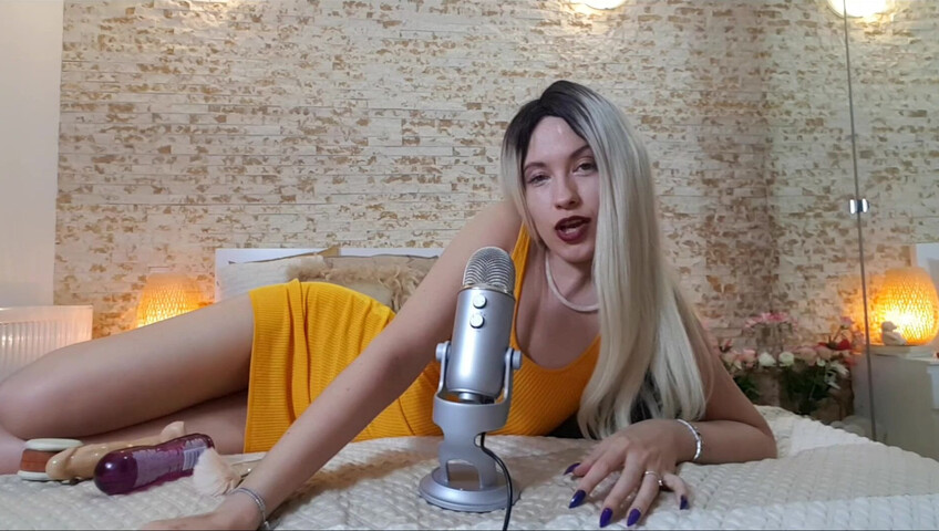 Goddess Natalie - Bedtime ASMR JOI - Dirty Talk