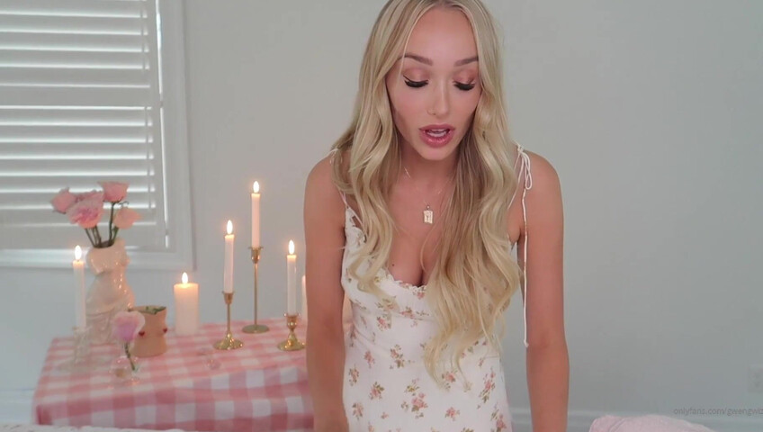 Gwen Gwiz - ASMR - Oil Massage and BJ