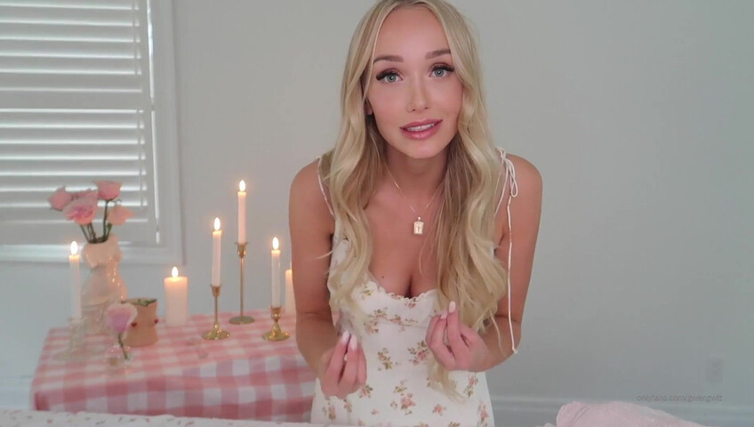 Gwen Gwiz - ASMR - Oil Massage and BJ