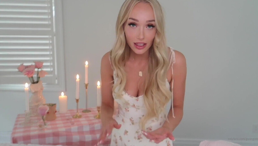 Gwen Gwiz - ASMR - Oil Massage and BJ
