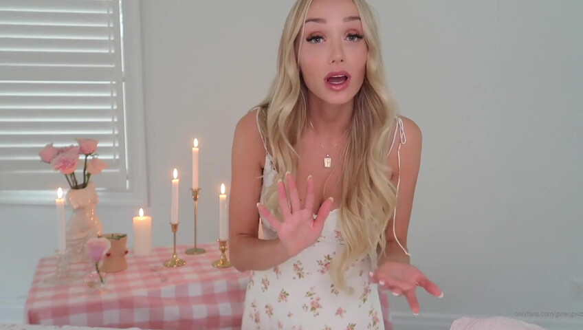 Gwen Gwiz - ASMR - Oil Massage and BJ