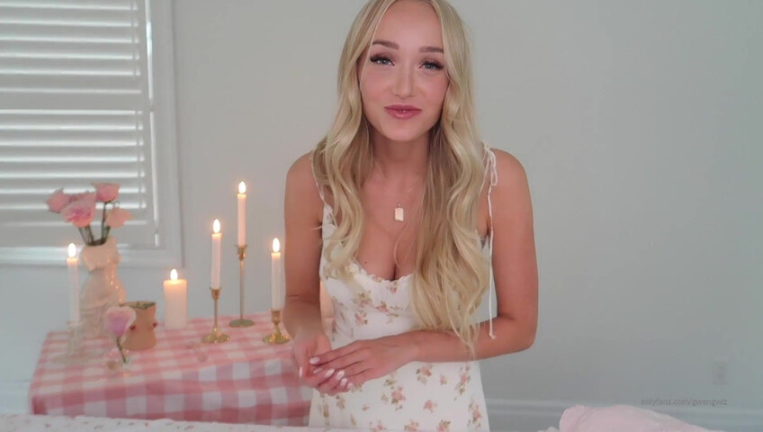 Gwen Gwiz - ASMR - Oil Massage and BJ