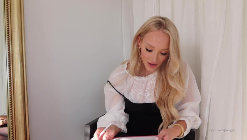 Gwen Gwiz ASMR - The Sperm Clinic