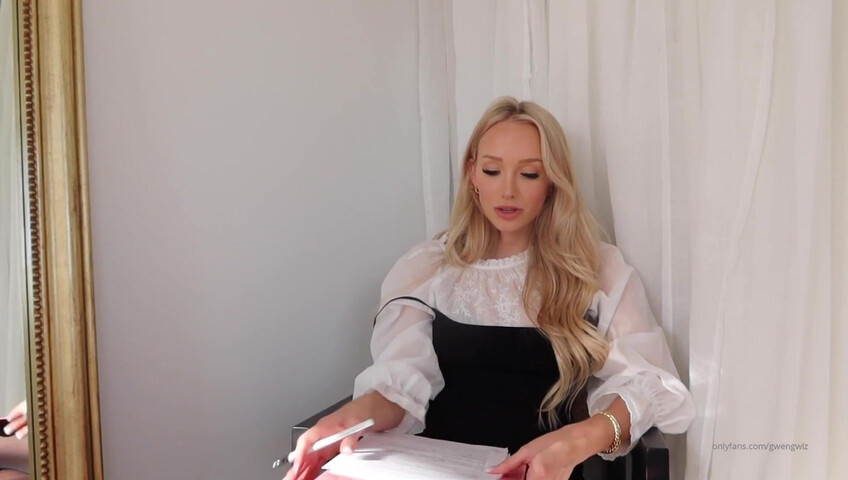 Gwen Gwiz ASMR - The Sperm Clinic