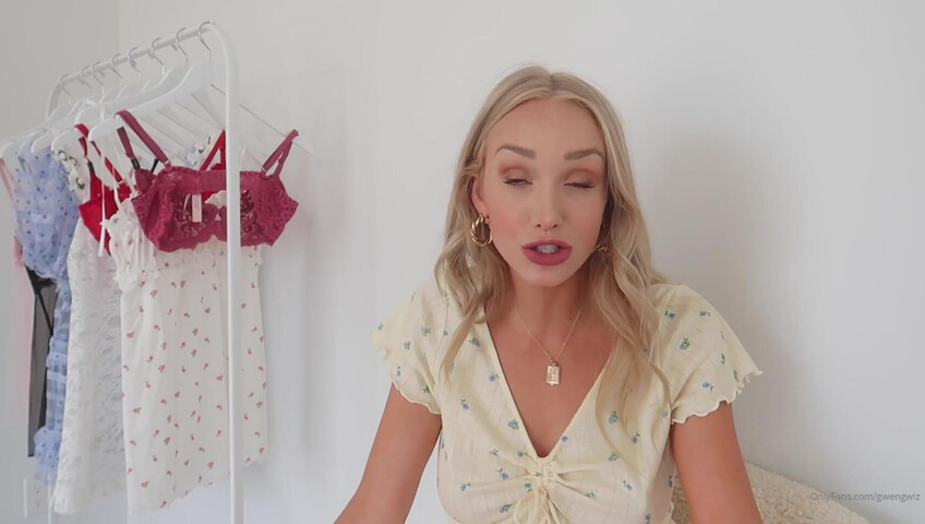 GwenGwiz JVictoria Secret Try On - 27 July 2020