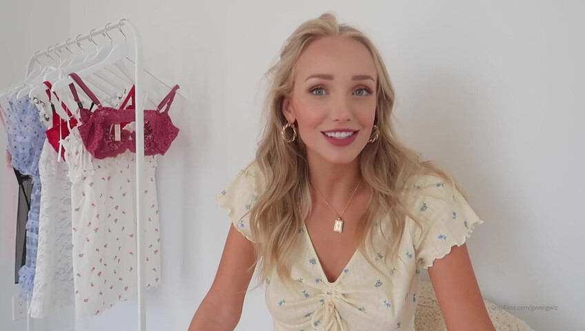 GwenGwiz JVictoria Secret Try On - 27 July 2020