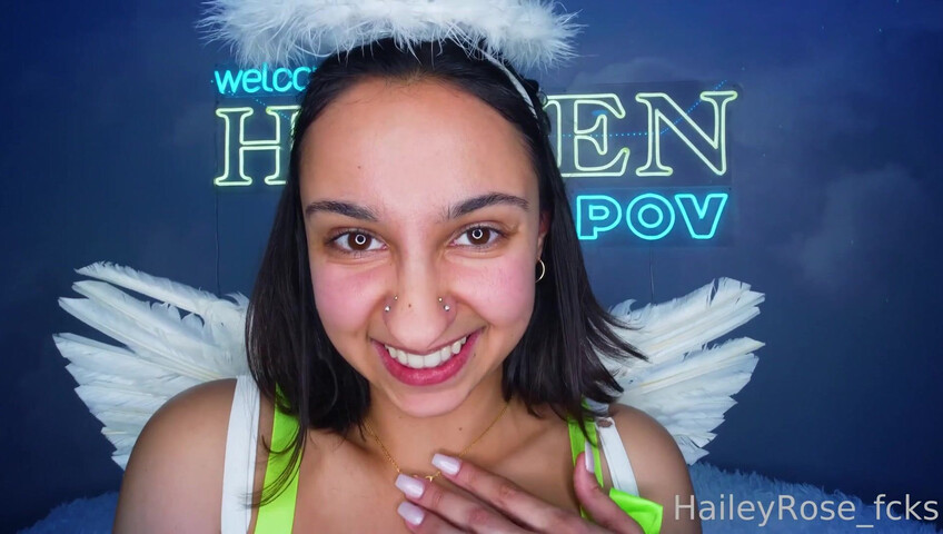 Hailey Rose Big Boobs POV - HeavenPov