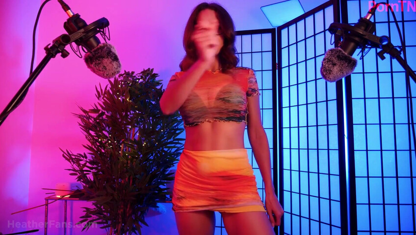 HeatheredEffect - Try On Haul Pj Look Sheer Top With Push Up Bra!