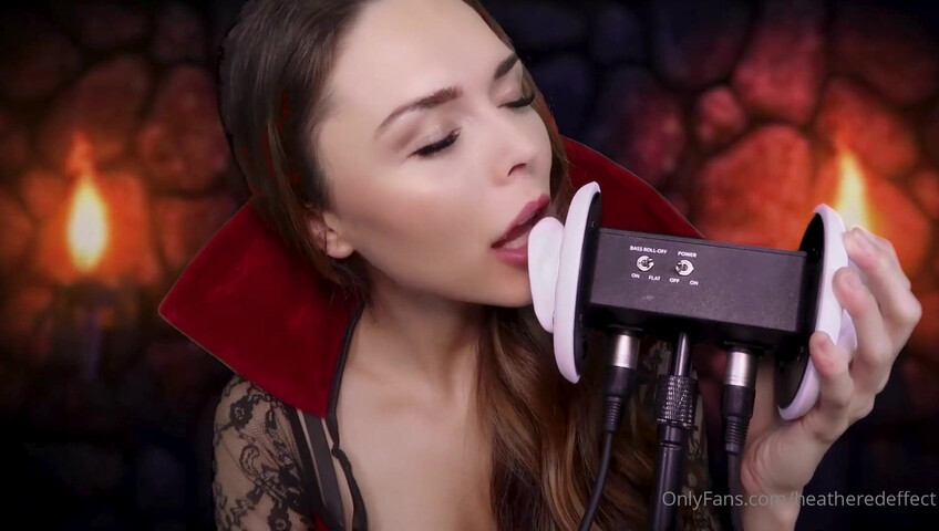 HeatheredEffect ASMR - 26 December 2024 - Vampire Ear Eating