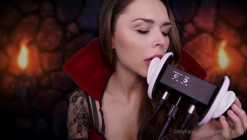 HeatheredEffect ASMR - 26 December 2024 - Vampire Ear Eating