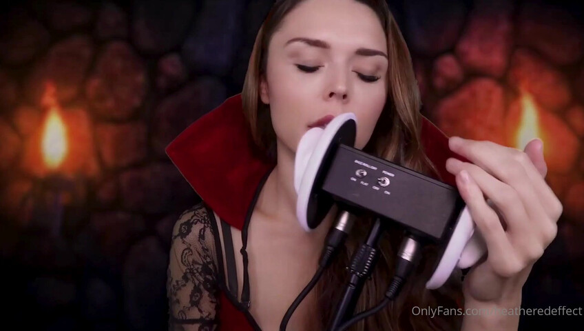 HeatheredEffect ASMR - 26 December 2024 - Vampire Ear Eating