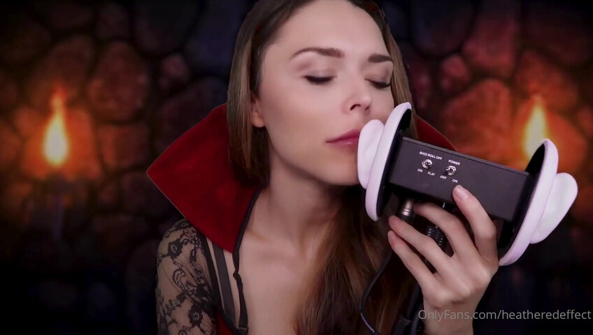 HeatheredEffect ASMR - 26 December 2024 - Vampire Ear Eating