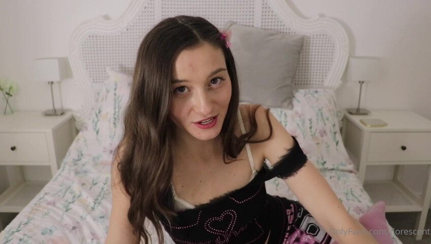 Florescent - Bossy College Girl At A Party Counts Down With U For New Year Eve