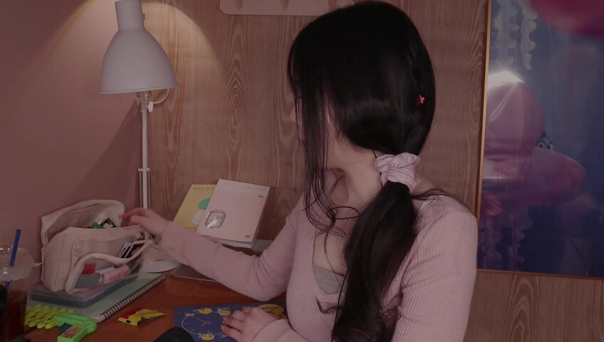 ASMR - A friend who makes you sleepy instead of studying.