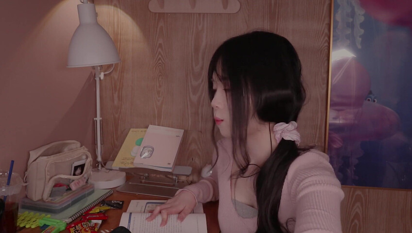 ASMR - A friend who makes you sleepy instead of studying.