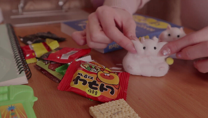 ASMR - A friend who makes you sleepy instead of studying.