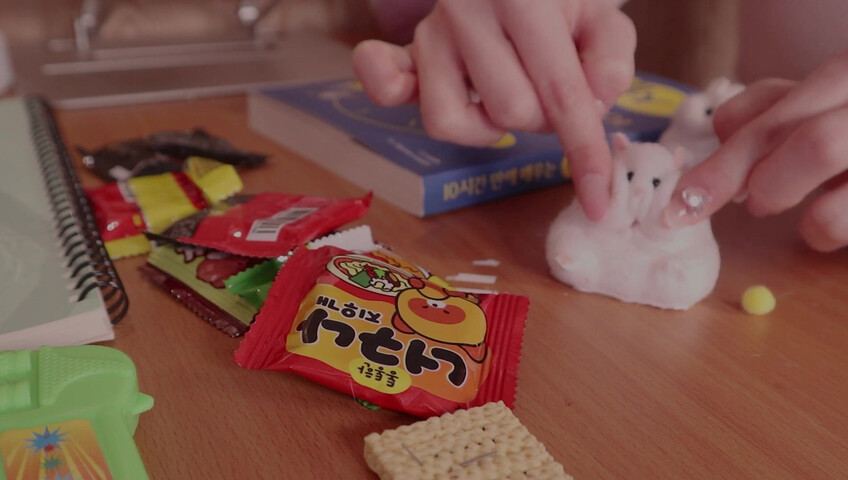 ASMR - A friend who makes you sleepy instead of studying.