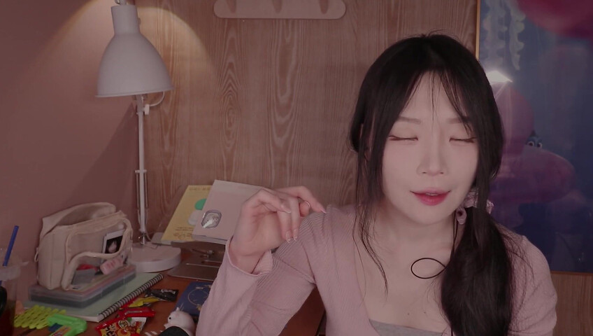 ASMR - A friend who makes you sleepy instead of studying.