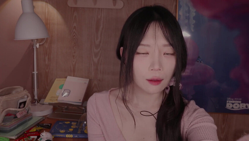 ASMR - A friend who makes you sleepy instead of studying.