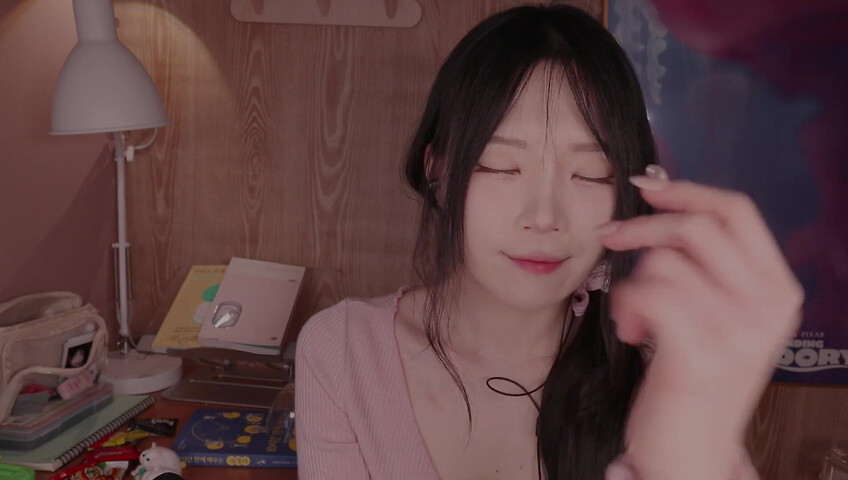 ASMR - A friend who makes you sleepy instead of studying.