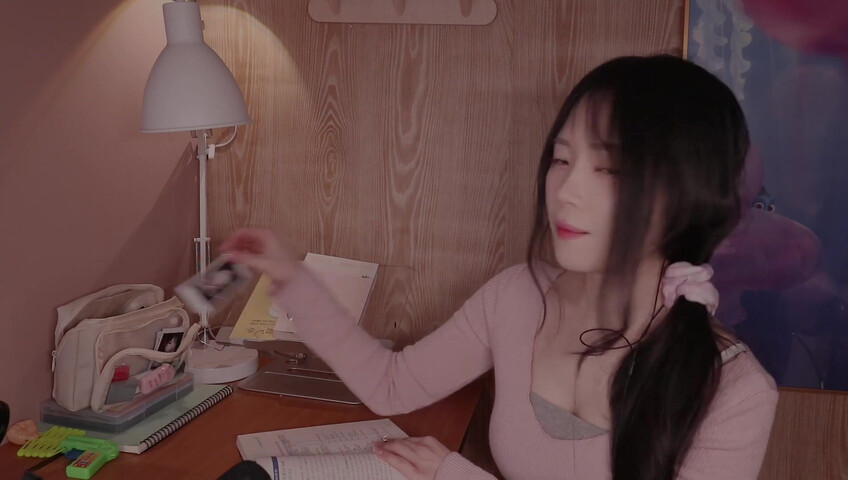 ASMR - A friend who makes you sleepy instead of studying.