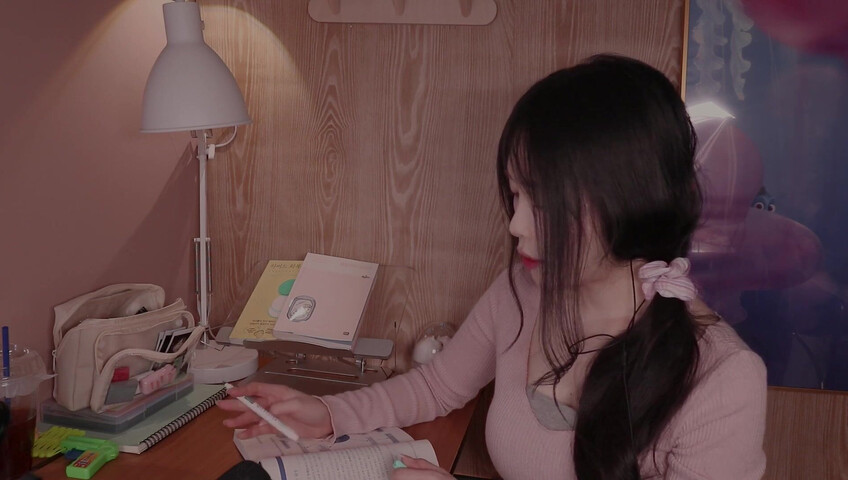 ASMR - A friend who makes you sleepy instead of studying.