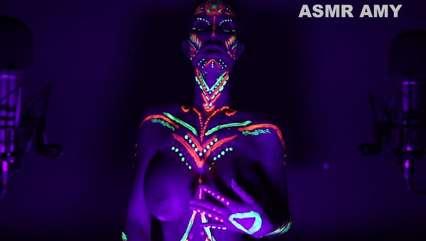 ASMR Amy Nude - Black Patreon 2
