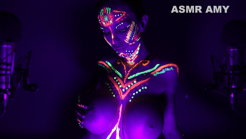 ASMR Amy Nude - Black Patreon 2