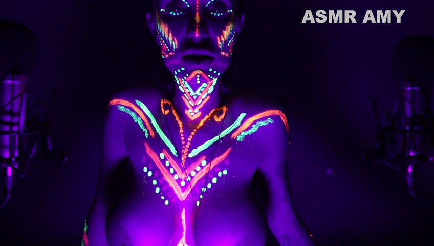 ASMR Amy Nude - Black Patreon 2