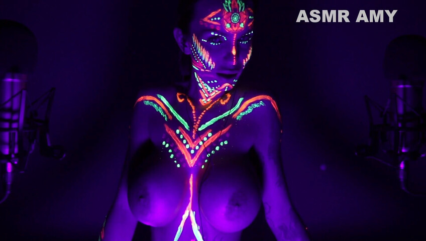 ASMR Amy Nude - Black Patreon 2