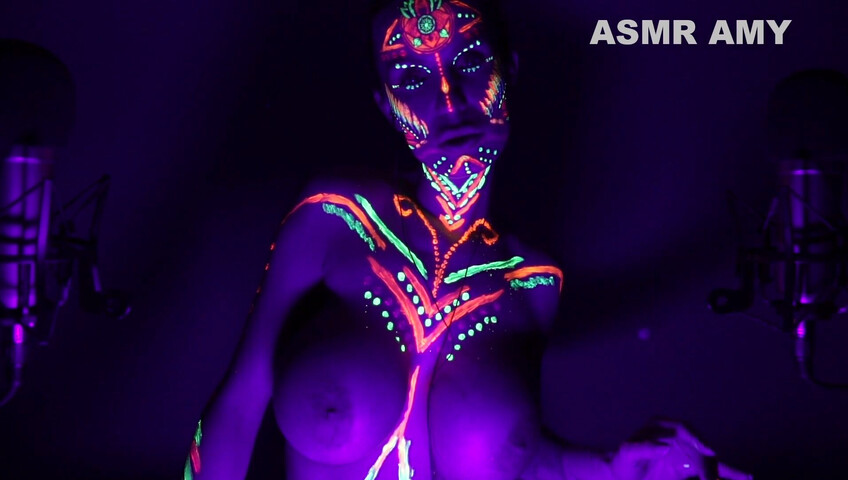 ASMR Amy Nude - Black Patreon 2