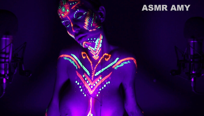 ASMR Amy Nude - Black Patreon 2