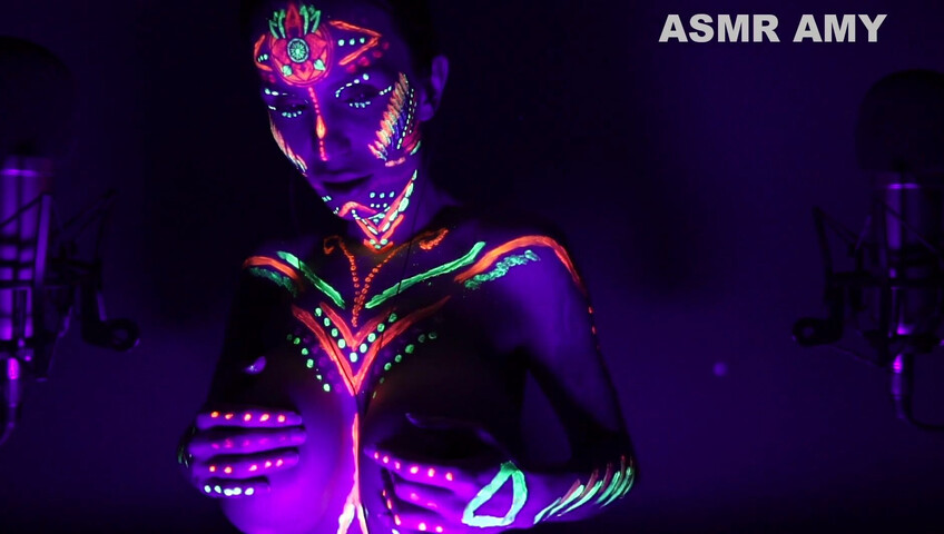 ASMR Amy Nude - Black Patreon 2