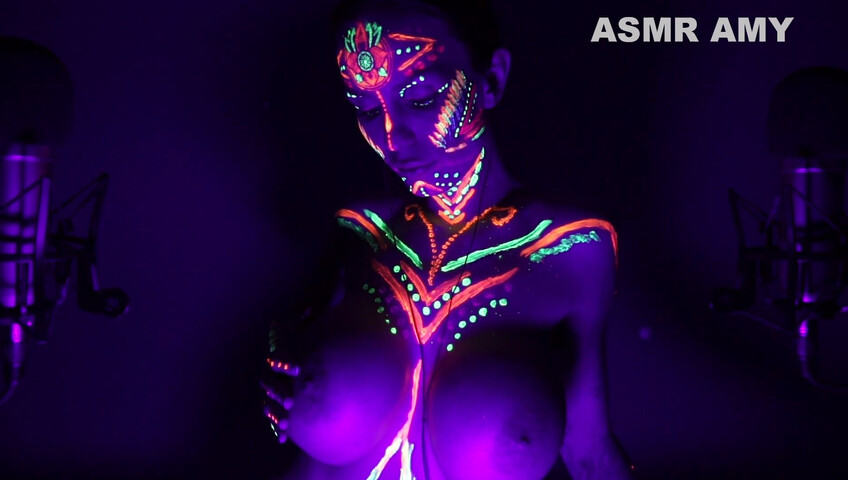 ASMR Amy Nude - Black Patreon 2
