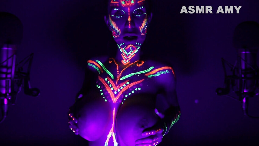 ASMR Amy Nude - Black Patreon 2