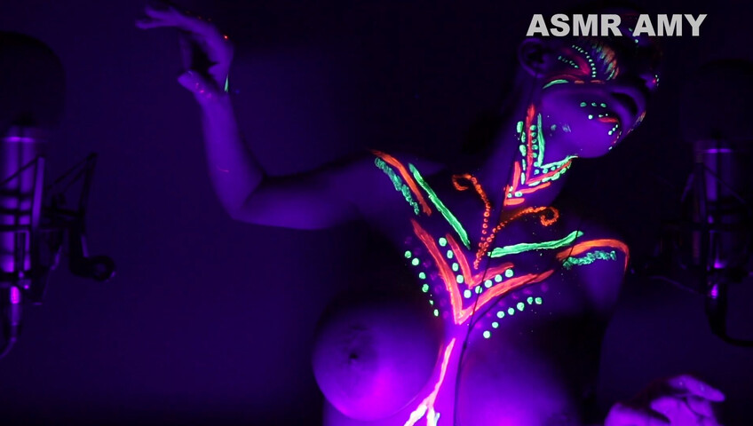 ASMR Amy Nude - Black Patreon 2