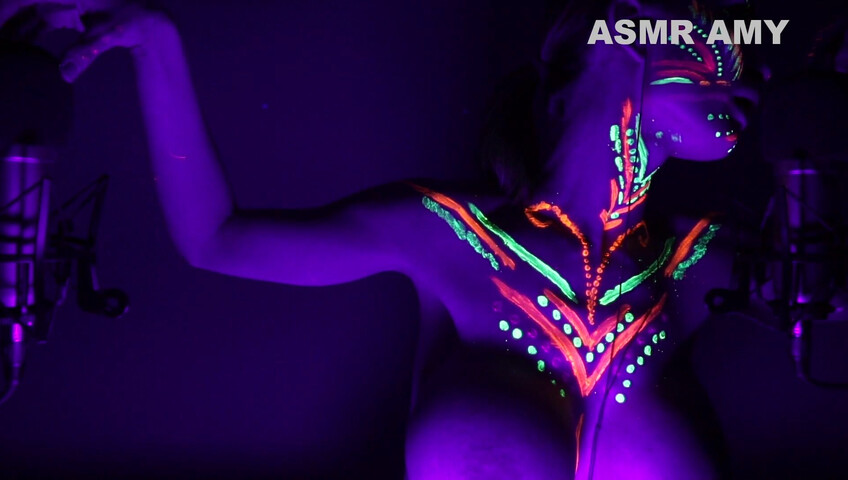 ASMR Amy Nude - Black Patreon 2