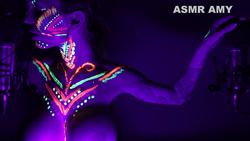 ASMR Amy Nude - Black Patreon 2