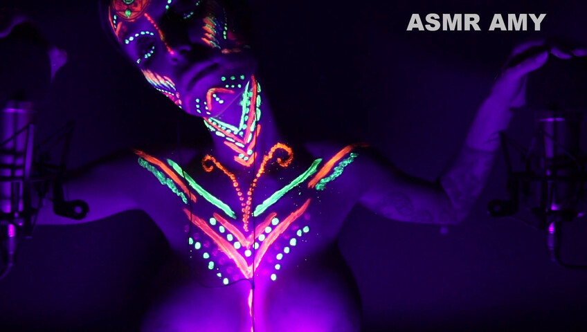 ASMR Amy Nude - Black Patreon 2