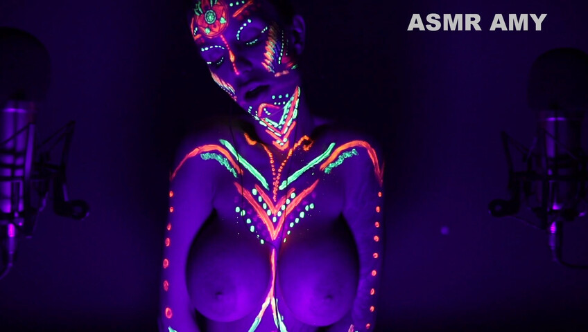 ASMR Amy Nude - Black Patreon 2