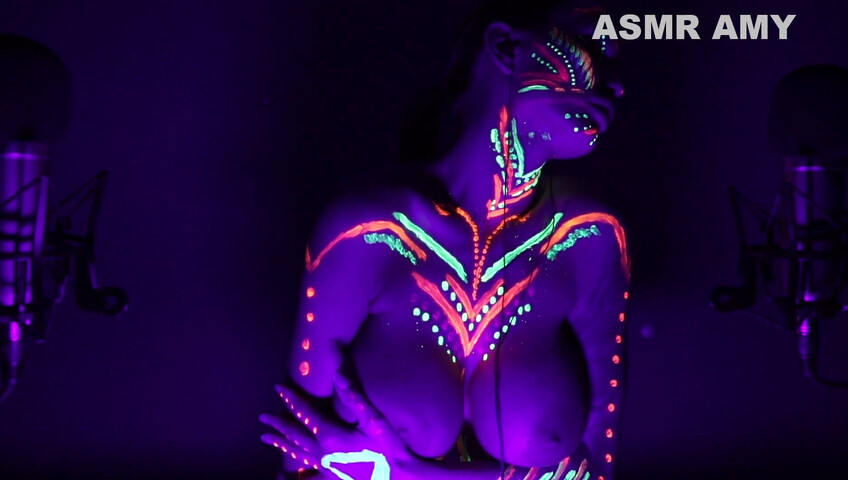 ASMR Amy Nude - Black Patreon 2