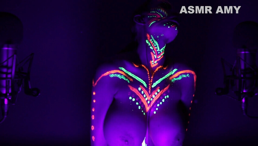 ASMR Amy Nude - Black Patreon 2