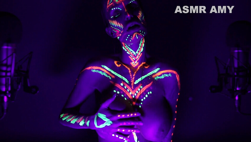 ASMR Amy Nude - Black Patreon 2