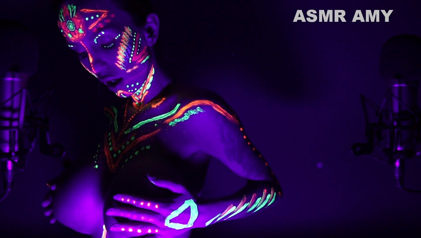 ASMR Amy Nude - Black Patreon 2
