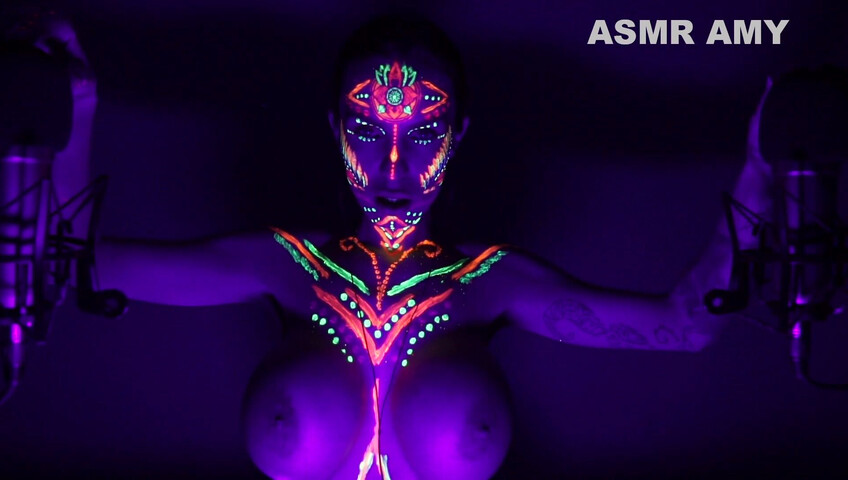 ASMR Amy Nude - Black Patreon 2