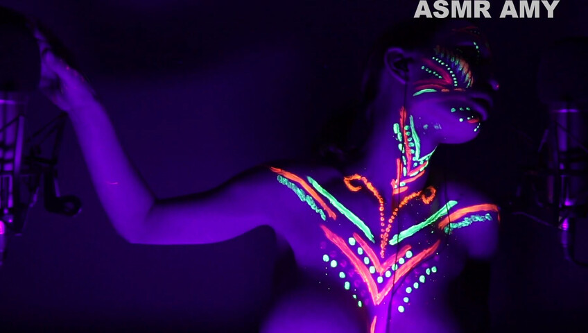ASMR Amy Nude - Black Patreon 2