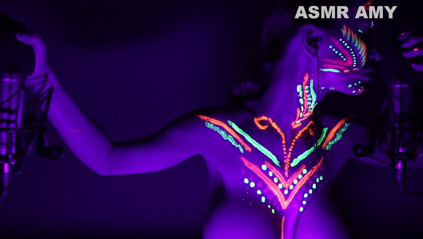 ASMR Amy Nude - Black Patreon 2