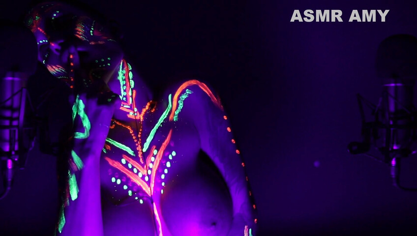 ASMR Amy Nude - Black Patreon 2